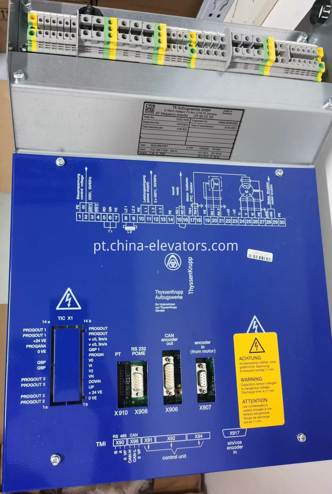 CPI60 Frequency Inverter for ThyssenKrupp Elevators